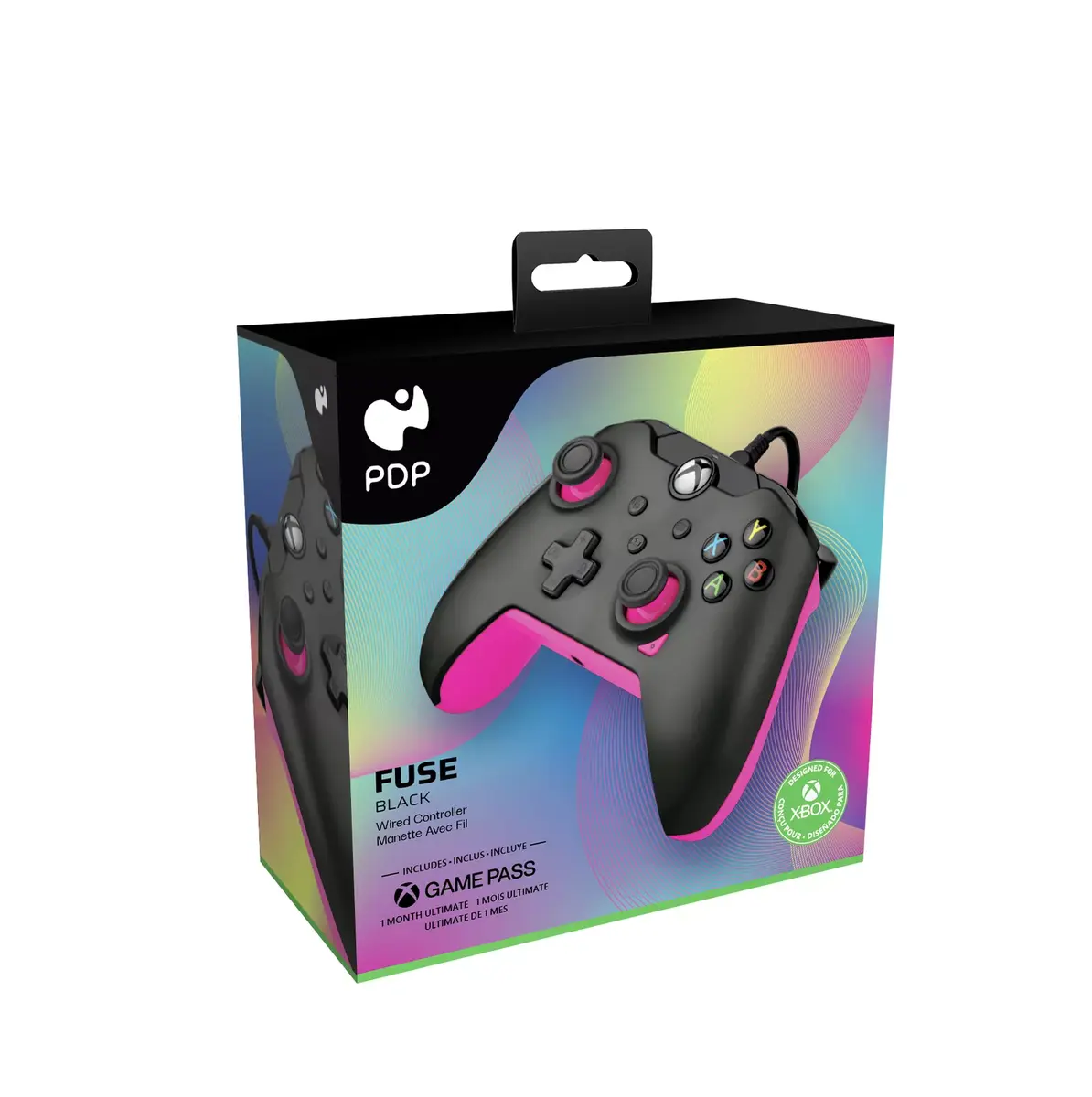 PDP Fuse проводной геймпад черный для Xbox и Windows Photo 7