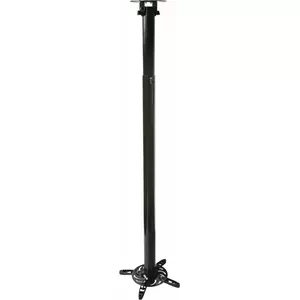 Ceiling projector mount ART P-104 black, adjustable length up to 197 cm
