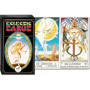 Tarot deck Piatnik Tarot Eclectic — 78 cards, traditional tarot format, PIATNIK 77249