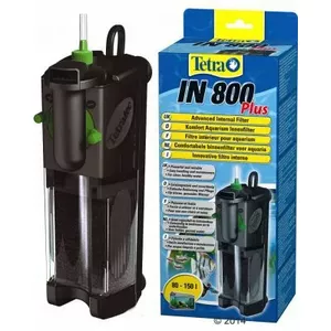 Iekšējais akvārija filtrs Tetra IN plus IN 800 — iekšējais niršanas filtrs saldūdens akvārijiem, kompaktā ierīce