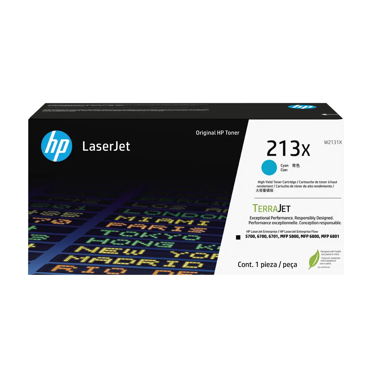 HP 213X High Yield Cyan Original
