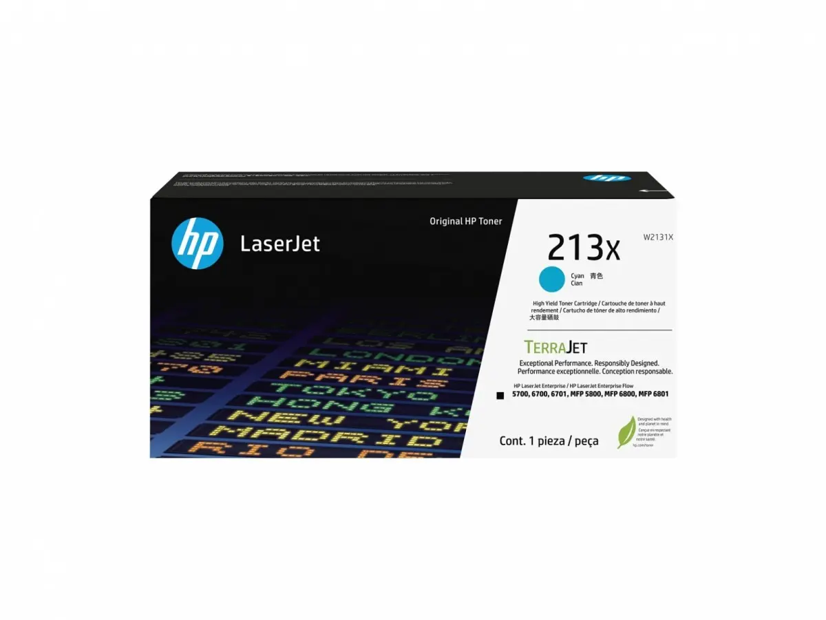 Картридж HP 213X Cyan LaserJet W2131X Photo 8