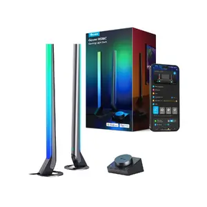 Настольные и подвесные световые панели для гейминга Govee H6047 RGBIC Wi‑Fi, многозональное RGBIC освещение