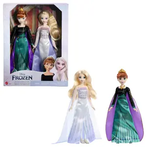 MATTEL Анна и Эльза Королева Куклы Манекены HMK51 Женский Многоцветный Ткань и Пластик Рекомендуемый возраст от 3 лет