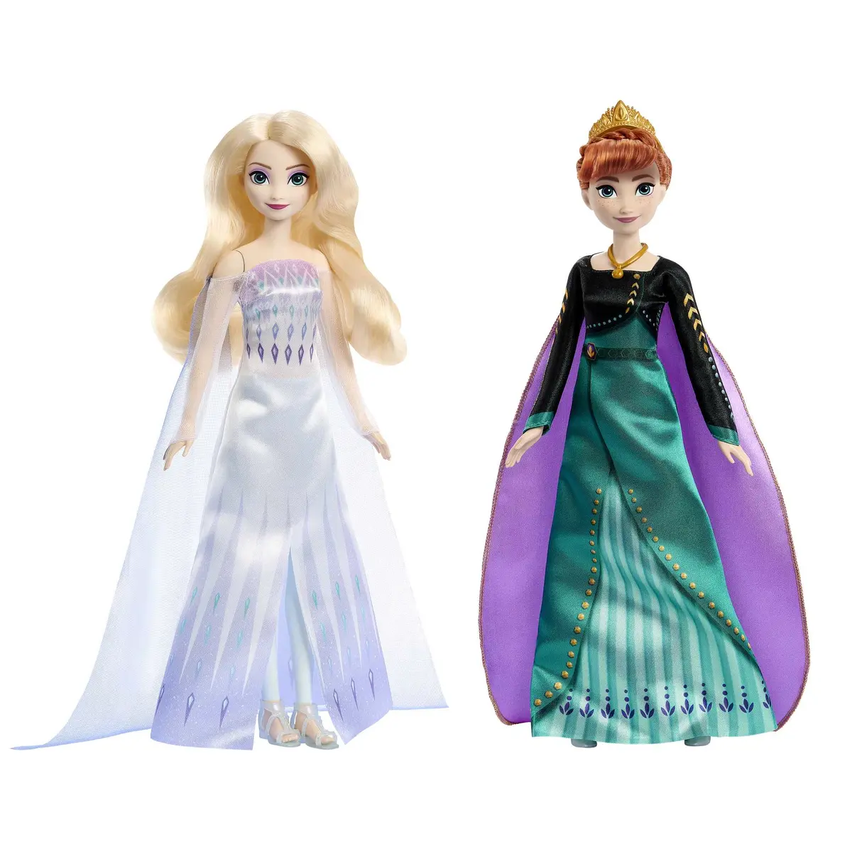 MATTEL Anna un Elsa Karaliene Lelles HMK51 Photo 2