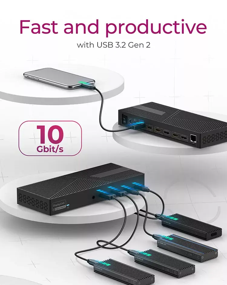 Док-станция ICY BOX 11 в 1 гибридная Photo 5
