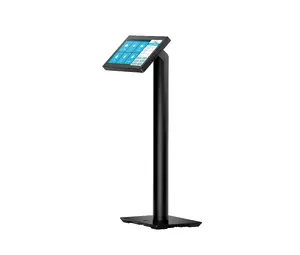 HP Engage 6.6 inch Pole Display with 1400 x 720 pixels, 450 cd/m² brightness, touchscreen, and USB Type-C interface in black and white