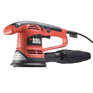 Портативная шлифмашина Black & Decker KA191EK — входная мощность 480 Вт, 230 Вт, диск 125 мм, орбита 5 мм