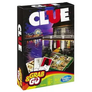 Hasbro Gaming Clue Grab & Go Galda spēle Dedukcija