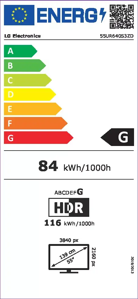 LG 55UR640S3ZD 55" LCD 4K panelis Photo 12