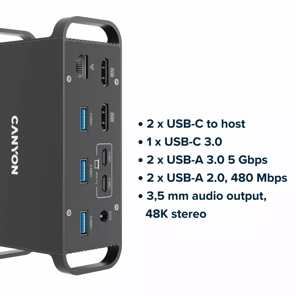 CANYON CNS-HDS95ST USB‑C док-станция Photo 4