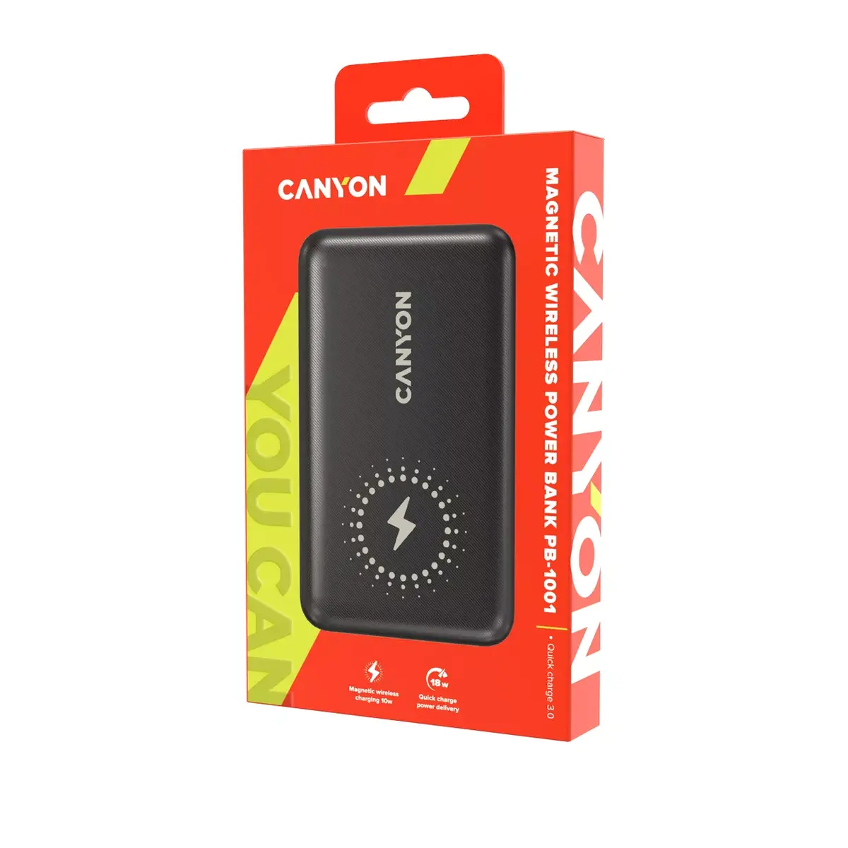 Портативный аккумулятор Canyon PB-1001 CNS-CPB1001B Photo 5