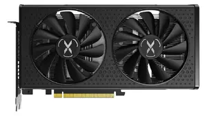 Видеокарта XFX Radeon RX 7600 — 8 ГБ GDDR6, PCIe 4.0, 128‑бит, 2x DisplayPort 2.1, HDMI 2.1, 2 вентилятора