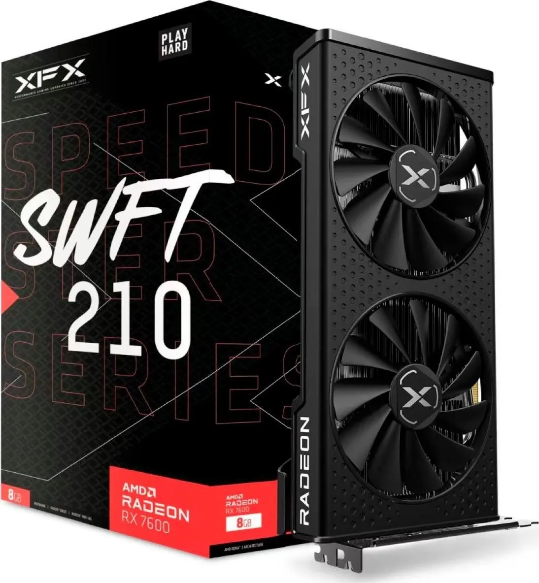 Videokarte XFX Radeon RX 7600 —