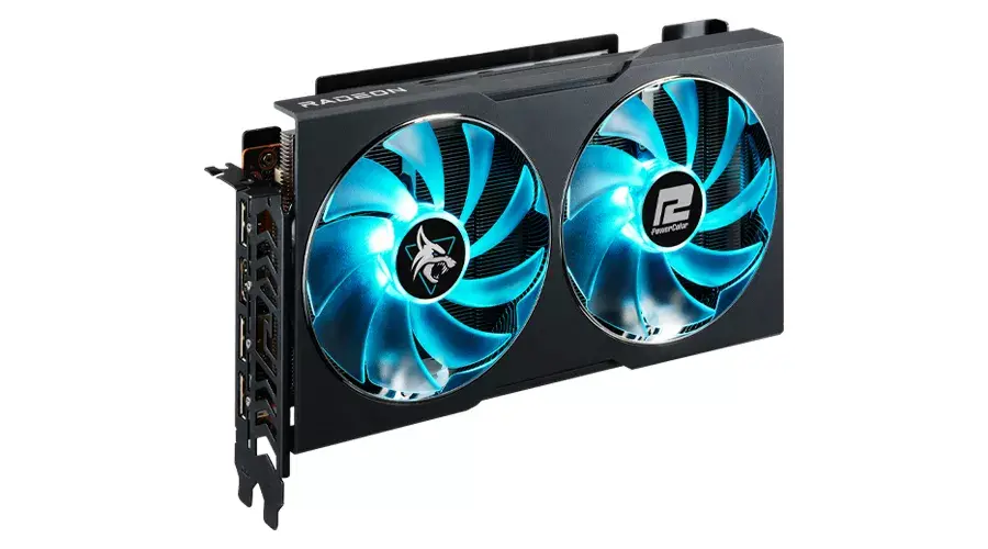 Видеокарта PowerColor Hellhound RX 7600 Photo 3