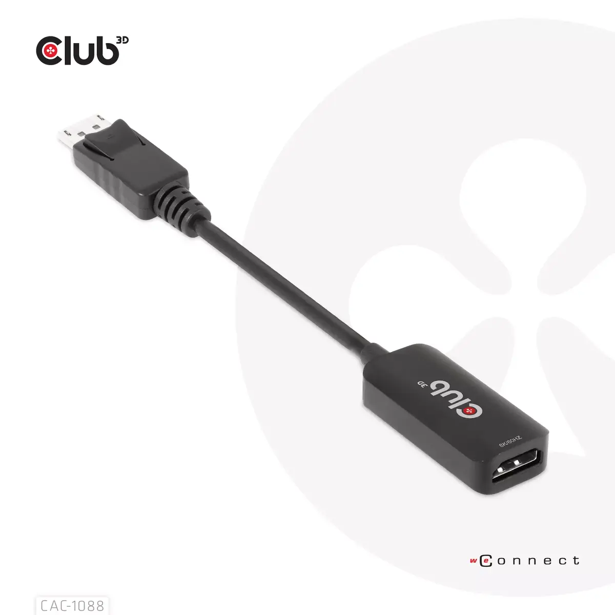 Aktīvais adapteris DisplayPort uz HDMI CLUB3D CAC-1088 Photo 7