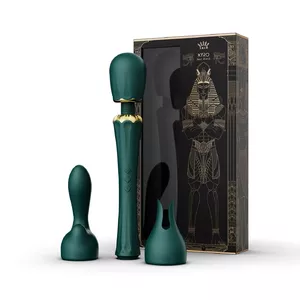 Wand vibrator Zalo Kyro Clitoral G-Point Vaginal stimulation Green