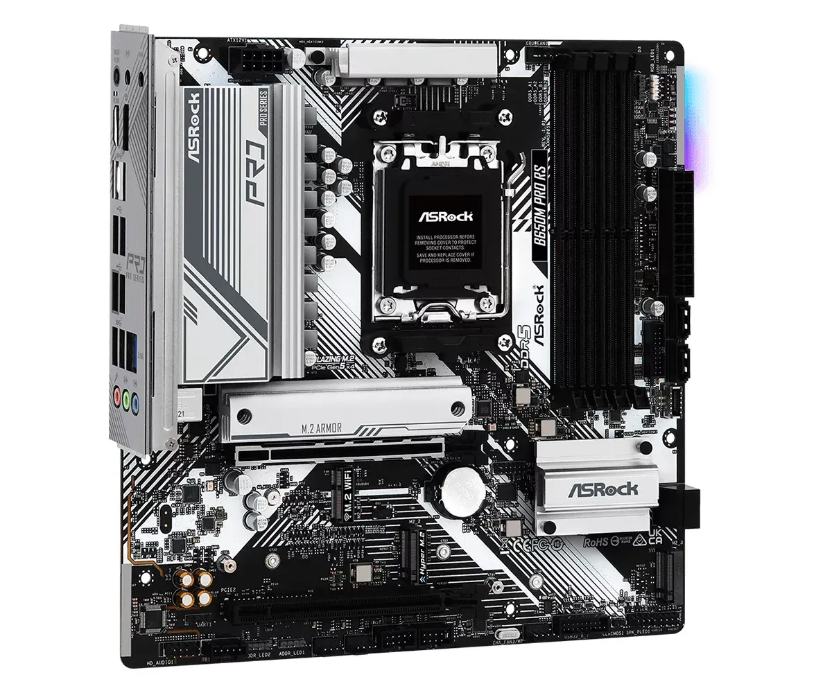 ASRock B650M Pro RS mātesplate (Socket AM5) Photo 4