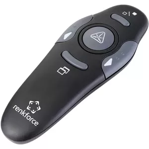 Wireless presenter Renkforce RF-PLP-202 with laser pointer, wireless remote for presentations