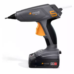 Hot glue gun STEINEL MobileGlue 5011 Grey Orange LED 20 g/min