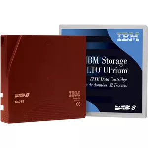 Blank data tape Lenovo Ultrium 8 LTO, native capacity 12 TB, length 960 m, thickness 5.6 µm, width 105 mm