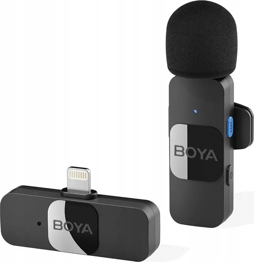 Bezvadu mikrofons Boya BY-V1 Lightning V2.0 Photo 17