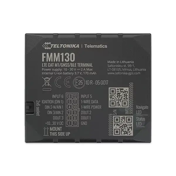 Teltonika FMM130 Автомобильный Чёрный Photo 9