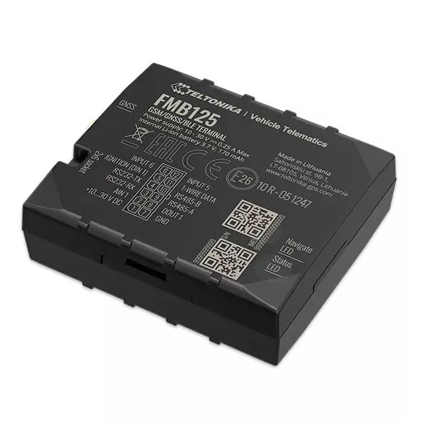 GPS izsekotājs Teltonika FMB125 Universal Black