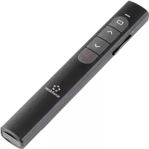 Wireless presenter Renkforce RF-5253052 with laser pointer, USB receiver, cordless remote for slides