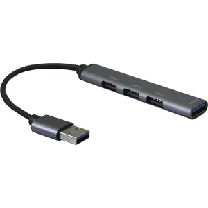 USB-концентратор helos HUB 4in1 USB-A 3.0 с 3x USB-A 2.0 портами