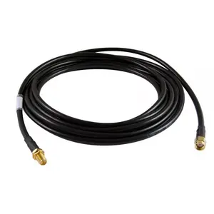 Коаксиальный кабель ALLNET ANT-CAB-RSMA-M-RSMA-F-50 0.5м R-SMA Черный