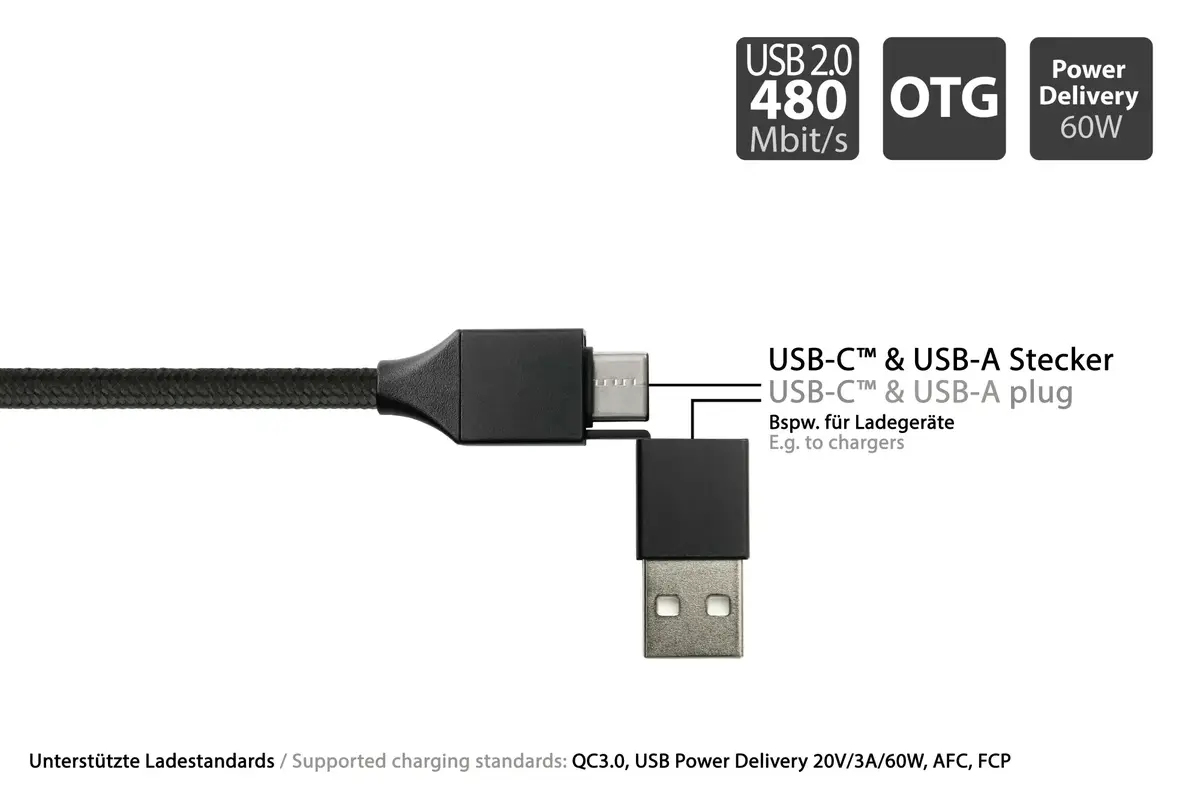 USB kabelis PYTHON PY-USB002S 1 m Photo 6