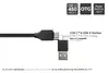 USB kabelis PYTHON PY-USB002S 1 m Photo 6