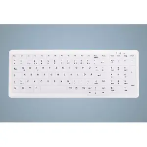 Active Key AK-C7000F-UVS-W/CH keyboard Medical USB White Full-size Wired Membrane LED
