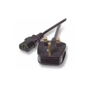Barošanas kabelis ALLNET ALL-IEC-C13 1.8 m — IEC C13 savienotājs, 230 V, melns