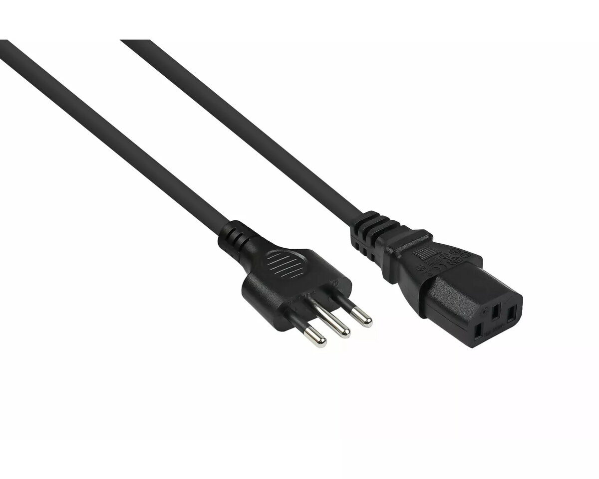 Jaudas kabelis Kabelmeister SK6530-S018 Melns 1