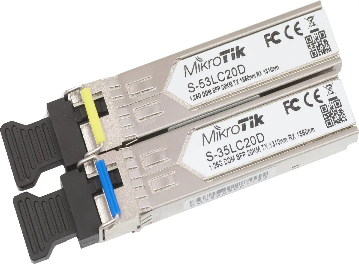 SFP modulis MikroTik S-35LC20D — vienmodu