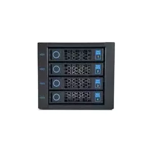 Корпус для накопителей FANTEC WR-NVMeU.2-C3141 для 2.5" и 3.5" дисков, чёрный