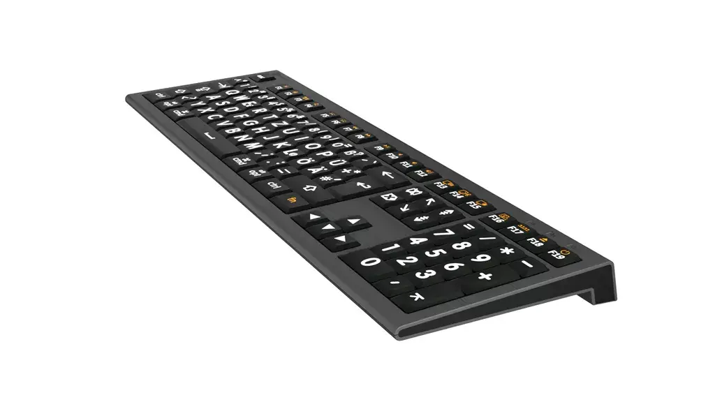 Logickeyboard LKB-LPWB-A2M-DE tastatūra Photo 2