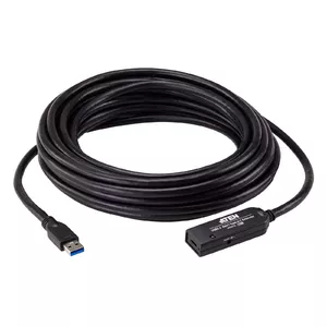ATEN USB 3.2 Gen1 удлинитель кабеля 10м USB A к USB C черный