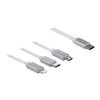 DeLOCK USB Type-C 3 in 1 Retractable Charging Cable Photo 3