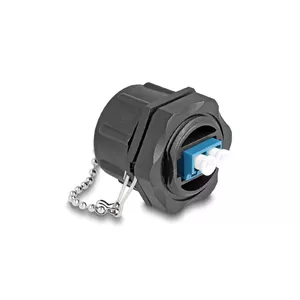 DeLOCK Optical fiber connector LC Duplex Single-mode IP68 waterproof