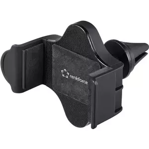Автодержатель для телефона Renkforce RF-5385148, поворот на 360°, для ширины устройства 55–85 мм (3,35–6,3")