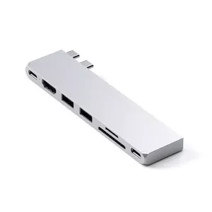 Док-станция Satechi ST-HUCPHSS USB 3.2 Gen 2 Type-C Серебристая