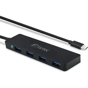 USB-концентратор FANTEC UMP-4U31-C с 4 портами USB-A 3.0 и подключением USB-C