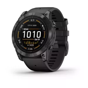 Smartwatch GARMIN epix Pro (Gen 2) — 1.4" AMOLED 454×454, 32 GB, GPS, Wi‑Fi, Bluetooth, 51 mm case, 98 g, black silicone