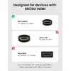UGREEN HDMI kabelis 0.1 m Micro HDMI → Standard HDMI Photo 6
