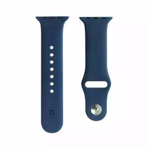 Evelatus silikona siksniņa Apple Watch 38/40/41mm pulksteņiem, izmērs S/M, zila