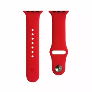 Siksniņa Evelatus Universal Apple Watch 38/40/41 mm silikona cilpa sarkana