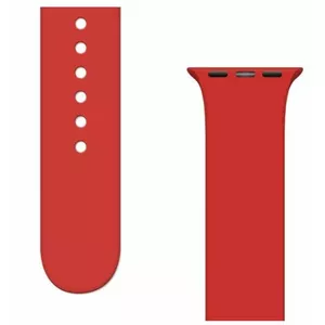 Siksniņa iLike Strap APS silikona Apple Watch Ultra 8 7 6 5 4 3 2 SE 45 44 42 mm sarkana